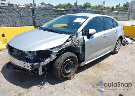 2025 Toyota Corolla Le z USA, uszkodzony, nr VIN 5YFB4MDE4SP246214